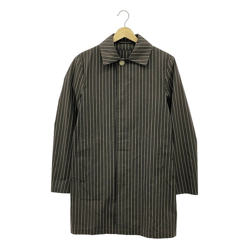 MACKINTOSH / マッキントッシュ | フライフロント ステンカラーコート | 36 | グレー系 | メンズ