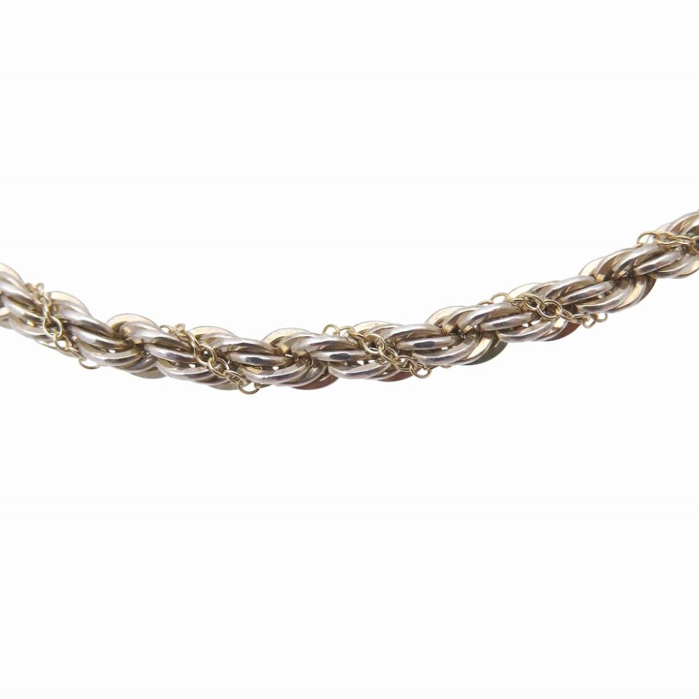 美品 ティファニー ツイスト チェーン ネックレス ヴィンテージ