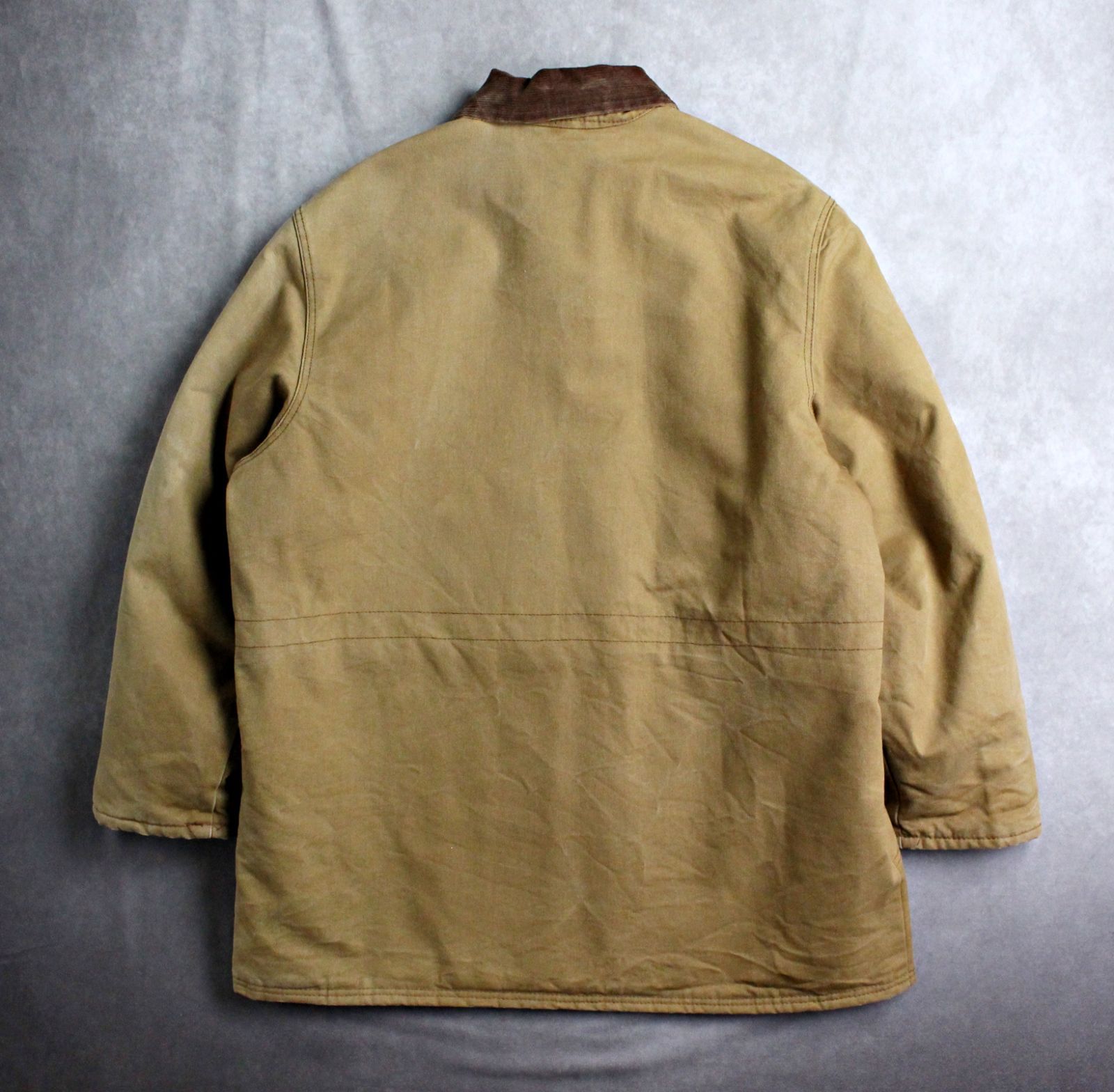 90s ビンテージ A.P.C. 裏ボア ワーク ジャケット XL茶色フランス製 90s ビンテージ A.P.C. 裏ボア ワーク ジャケット XL茶色フランス製