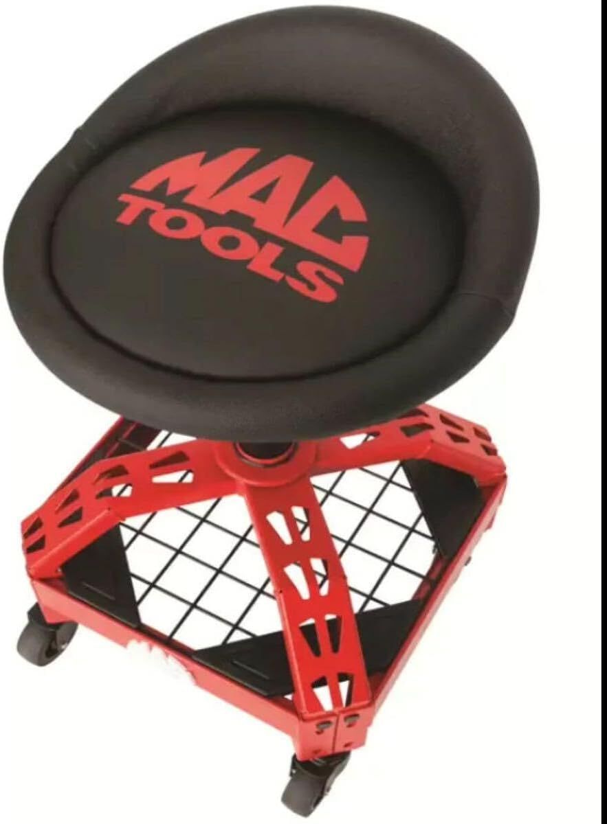 ＼新品！即納！／☆★Mac Tools スツール！座面高調整可！キャスター付 新品未使用】☆Mac Tools スツール！ 座面高調整可！キャスター