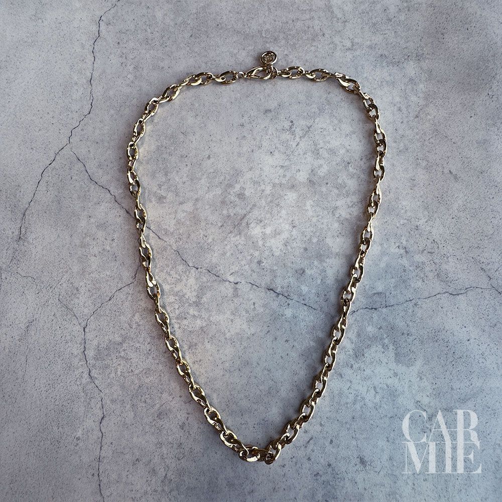 GIVENCHY】Gold chain necklace（ジバンシー ゴールドチェーンネックレス）11b | MASCOT/E