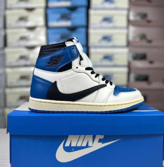 新品 Travis Scott Fragment Air Jordan 1 High