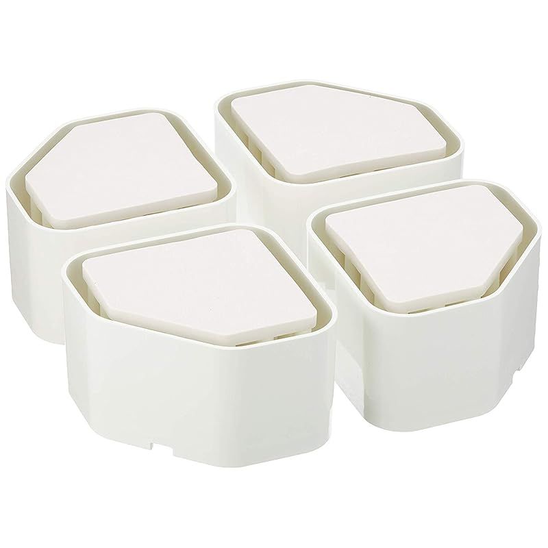 因幡電工 INABA DENKO 洗濯機用防振かさ上げ台 ふんばるマン OP-SG 600 ホワイト 5袋セット 0