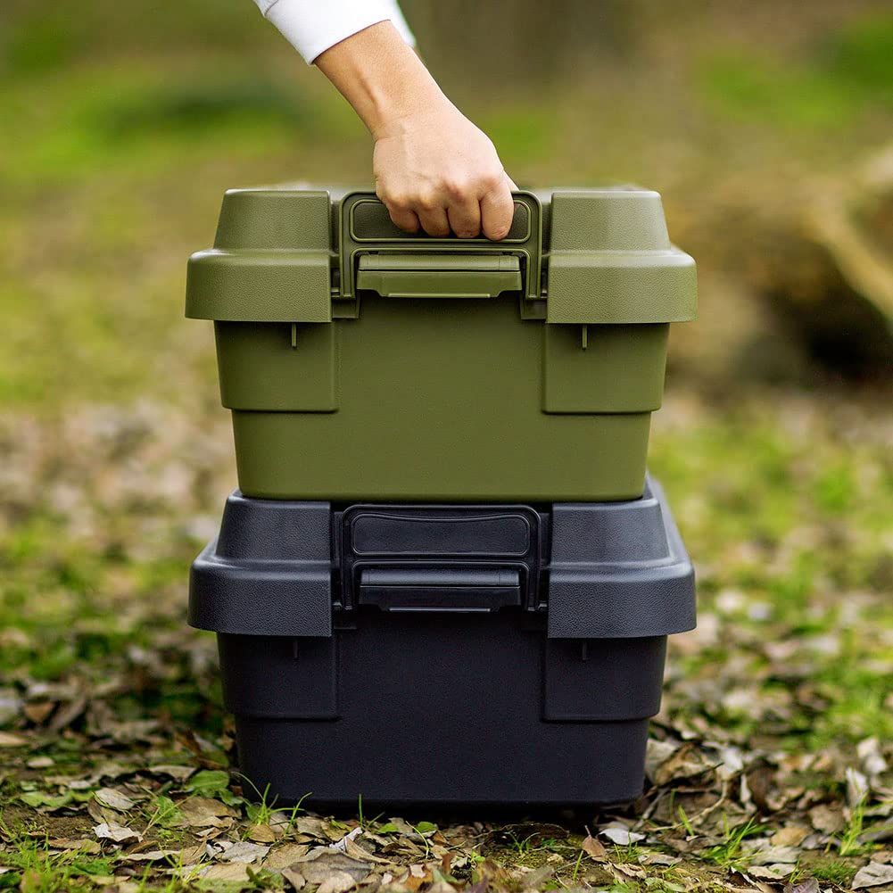 数量限定】リス 収納ボックス スタッキングトランクカーゴ 40L ロー