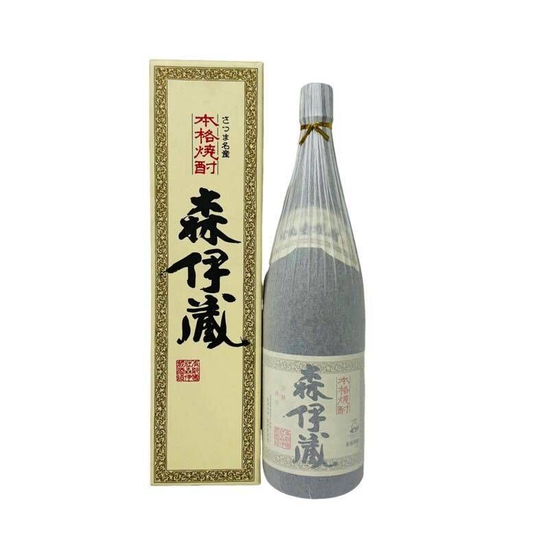 焼酎 森伊蔵酒造 森伊蔵 1800ml 25度 和紙小穴・シミあり 紙箱付き 【未開栓】 42406K171