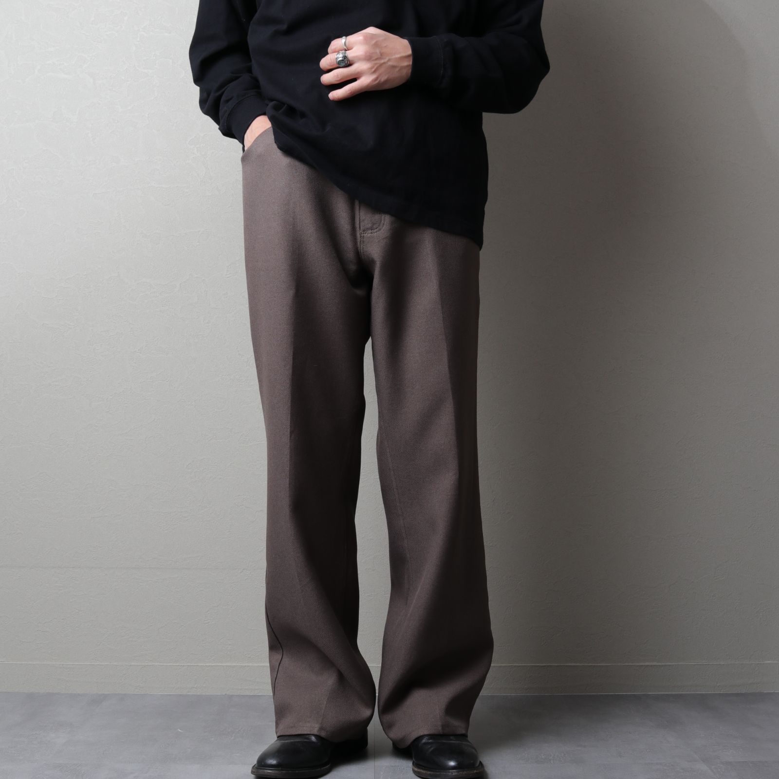 [37×30] 1970~80's USA Wrangler Wrancher Dress Jeans 