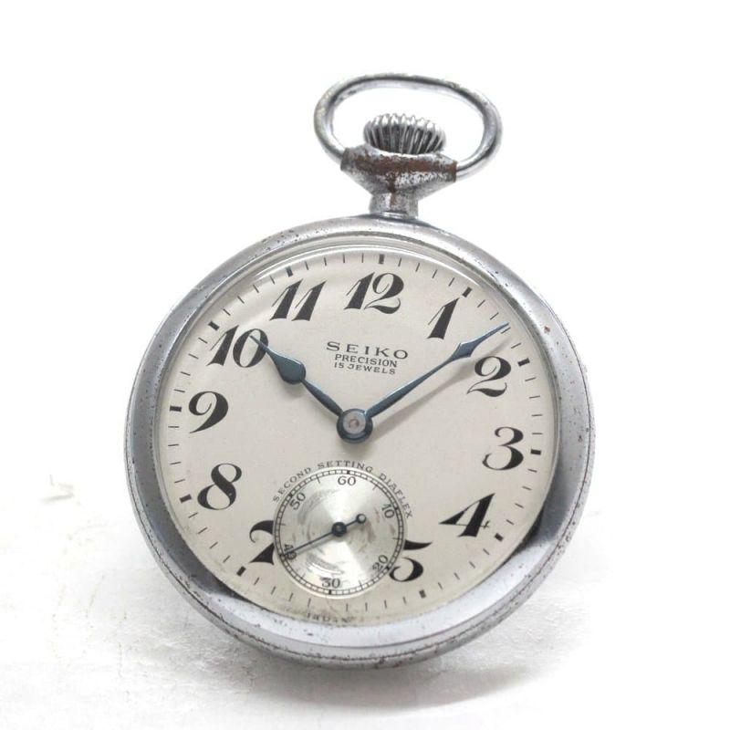 19セイコー プレシジョン 懐中時計 | 廃 昭37 1336 国鉄 15石 | 絶版時計 | 19seiko-1280