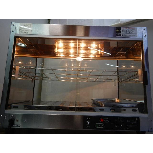 エイシン TBHS 600 S ホット ショーケース mm 棚1段 フード ウォーマー 前後ガラス扉 100 V 440 W 18 kg