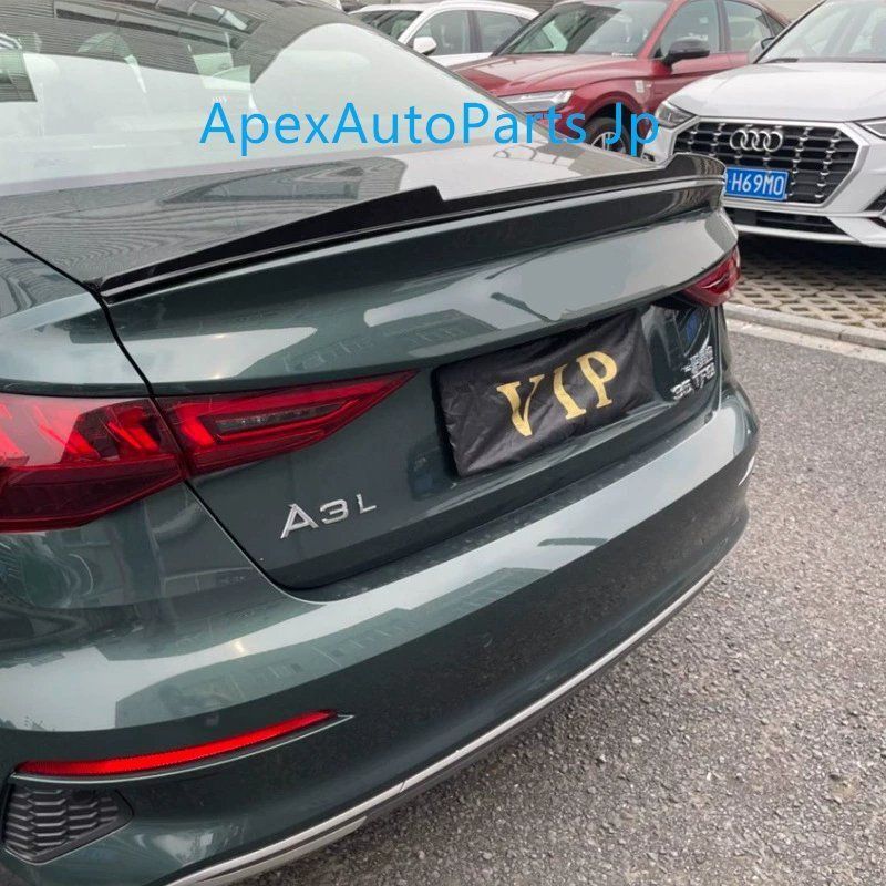アウディ A3 S3 RS3 8Y 2021年式以降 セダン ブレードタイプ スポイラー FFCRYSTALESIA_COM