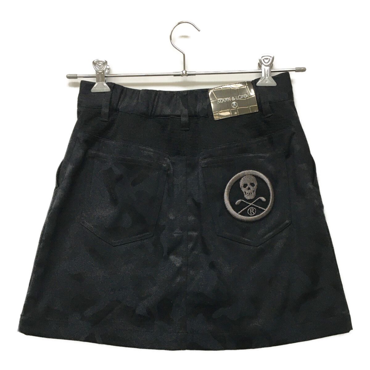 【美品】MARK&LONA マークアンドロナ スカート ブラック 38 レディース マークアンドロナ MARK&LONA スカート 38(M) 黒 ブラック