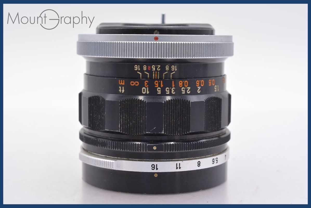 キヤノン Canon FL 35mm F2.5 前後キャップ-レンズフィルター付 完動 同梱可 mj5067