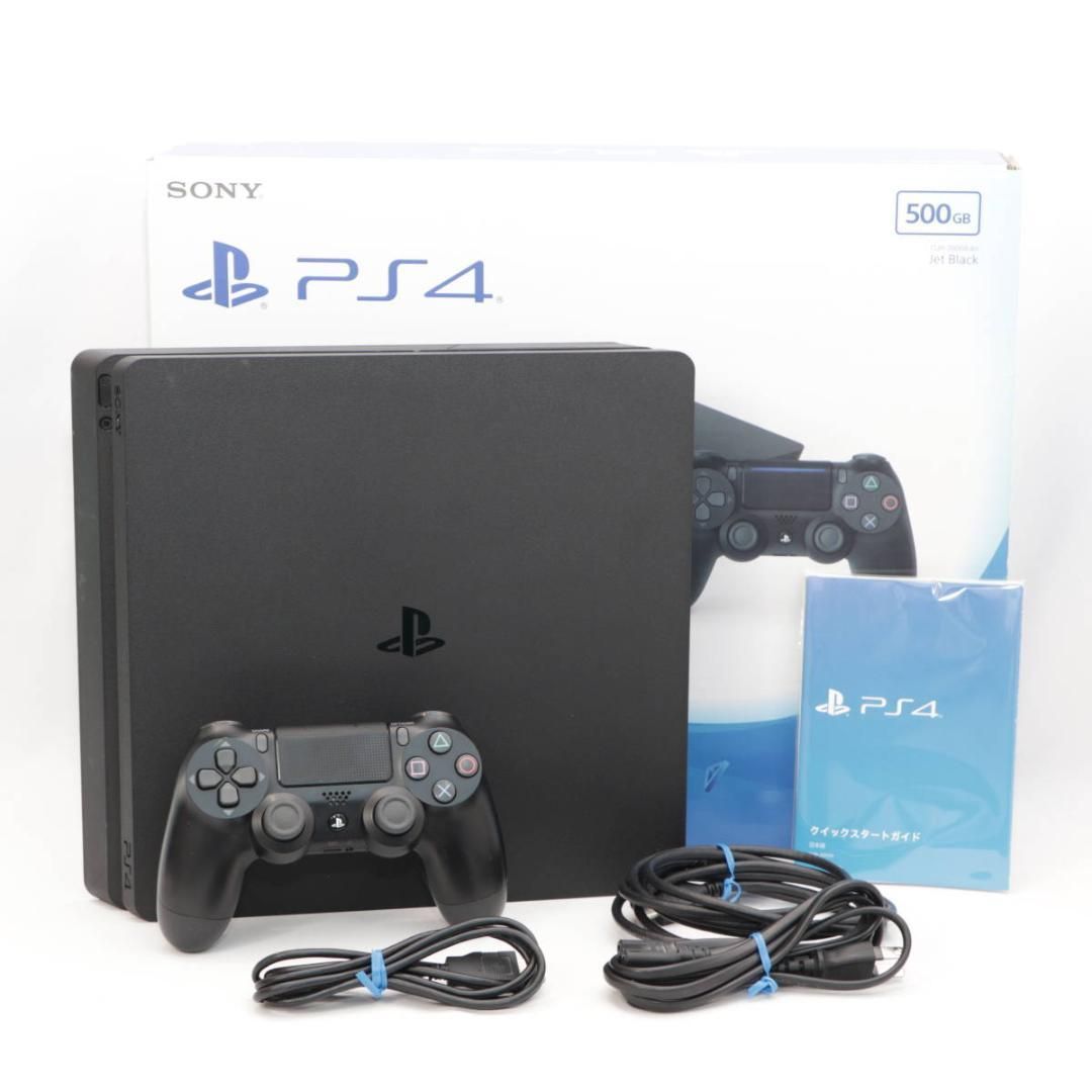 SONY PS4 本体 ジェットブラック CUH-2000 500GB - メルカリ