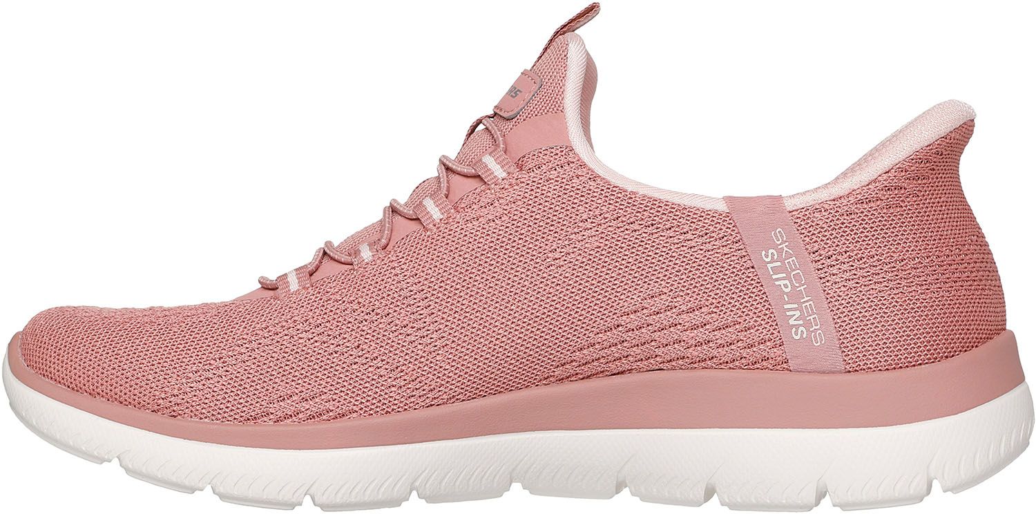 スケッチャーズ SKECHERS SUMMITS-DREAMCHASER シューズ 靴 スニーカー レディース 日常使い ハンズフリー 着脱簡単 快適 フィット 安全 安定 軽量 クッション性 150284 RUST ピンク KIN-KAAI_COM