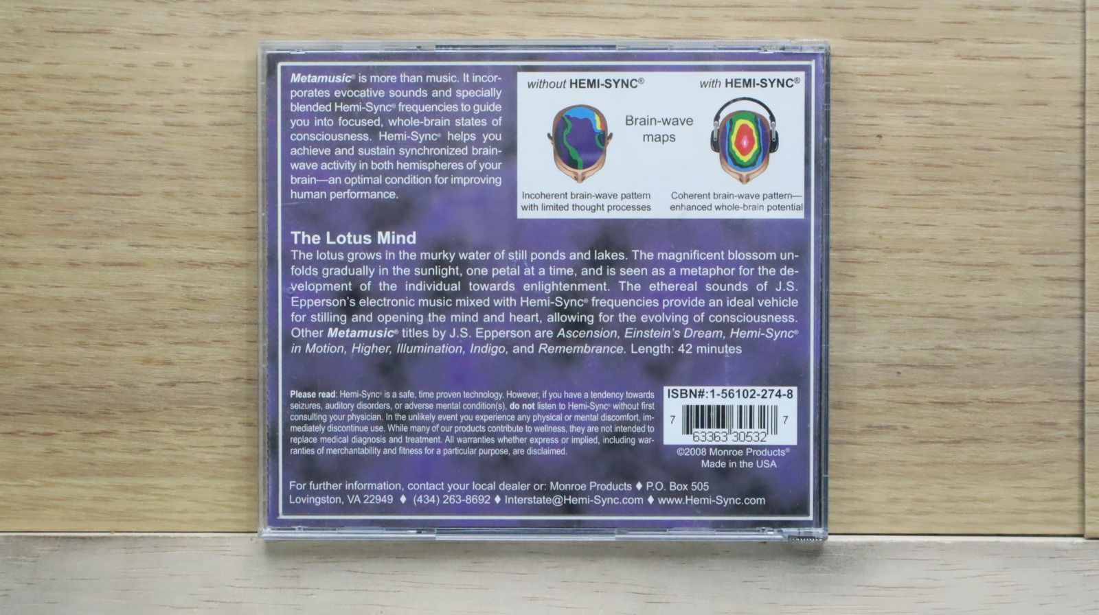 輸入盤CD☆J.S.エッパーソン/□ ロータス・マインド:The Lotus Mind