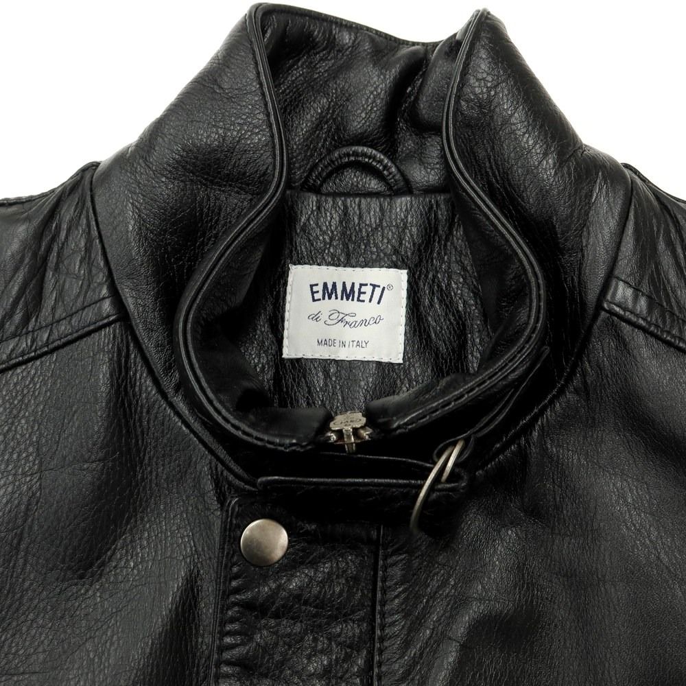 EMMETI（エンメティ） WHITEY BEAMS別注 Lサイズ　48 中古】エンメティ EMMETI WHITEY BEAMS別注 カーフ 中綿 レザー