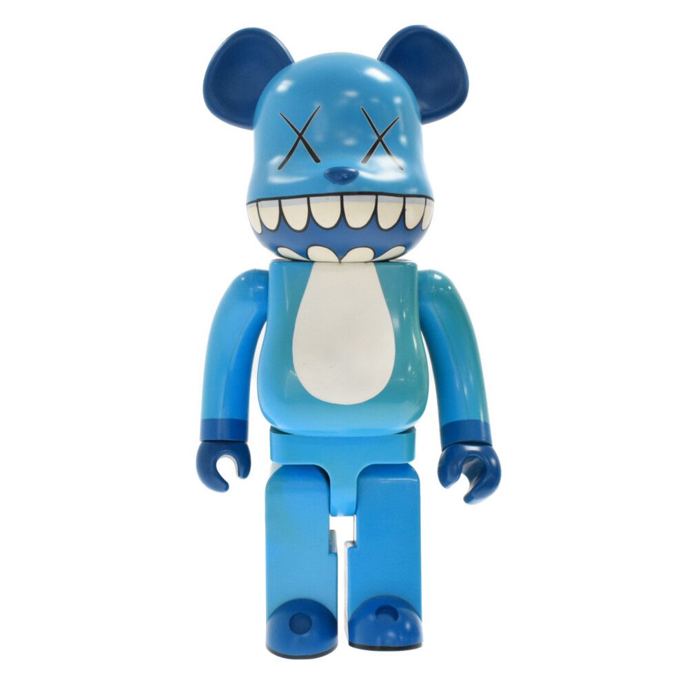 MEDICOM TOY (メディコムトイ) ×KAWS×a-nation BE@RBRICK カウズ エーネーション 3500体限定 ベアブリック1000%  フィギュア 人形 ブルー - メルカリ