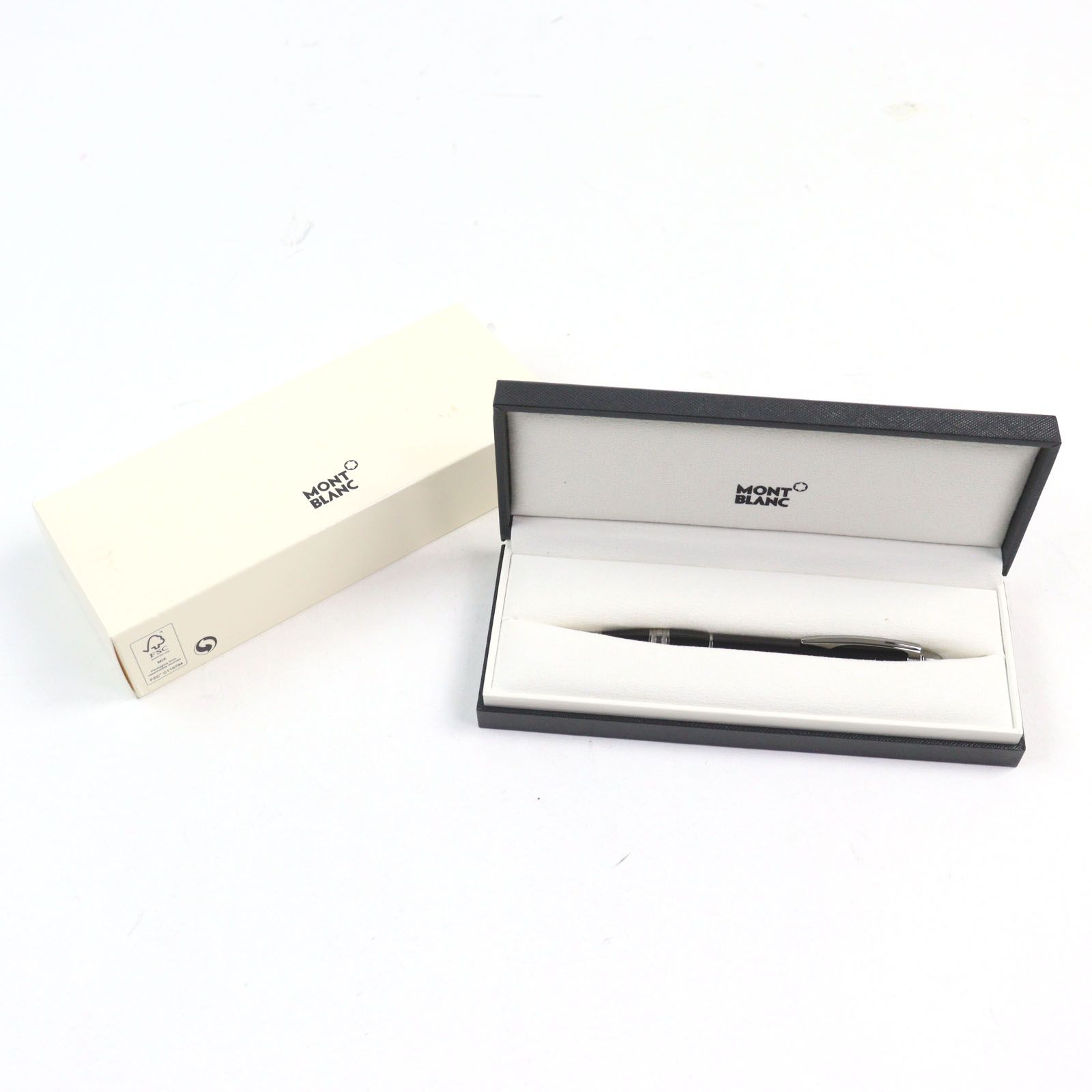 未使用☆MONTBLANC ホワイトスター リバーシブル ベルト 黒×茶 メンズ