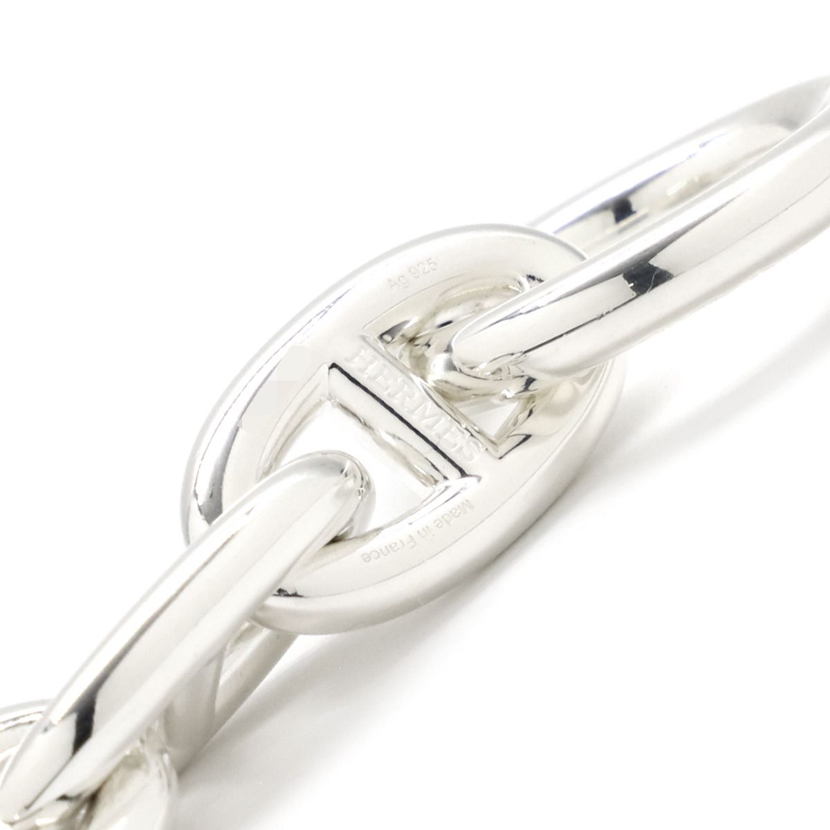 エルメス HERMES ブレスレット シェーヌダンクル GM シルバー925