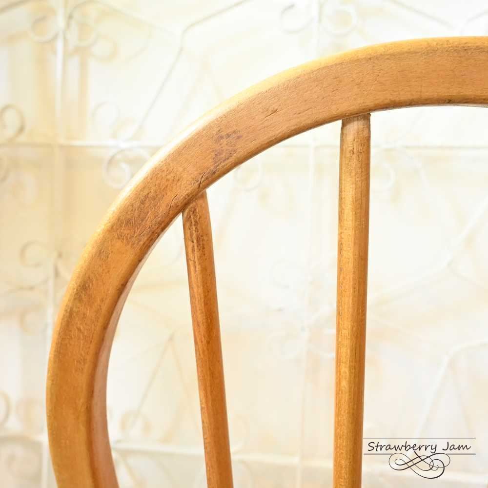 Y*i様 L3705-243-1 英国ヴィンテージ ERCOL フープバックチェ ERCOL】ヴィンテージ フープバックチェア(オールドコロニアル