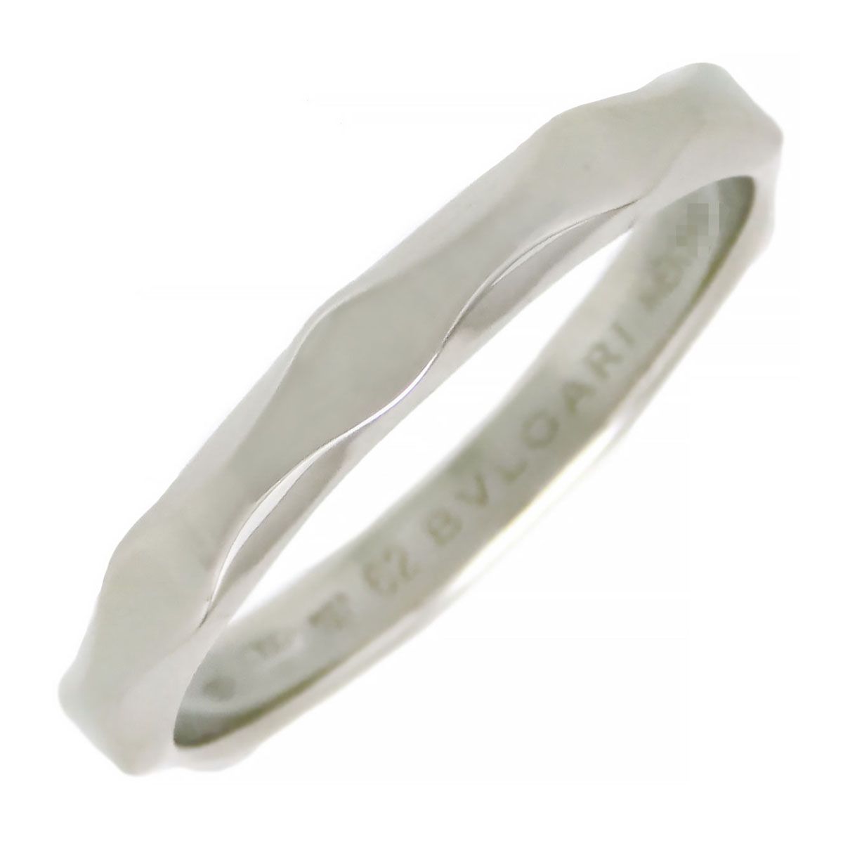ブルガリ インフィニート ウェディング バンドリング #62 351925 Pt950 メンズ BVLGARI【中古】 【ジュエリー】