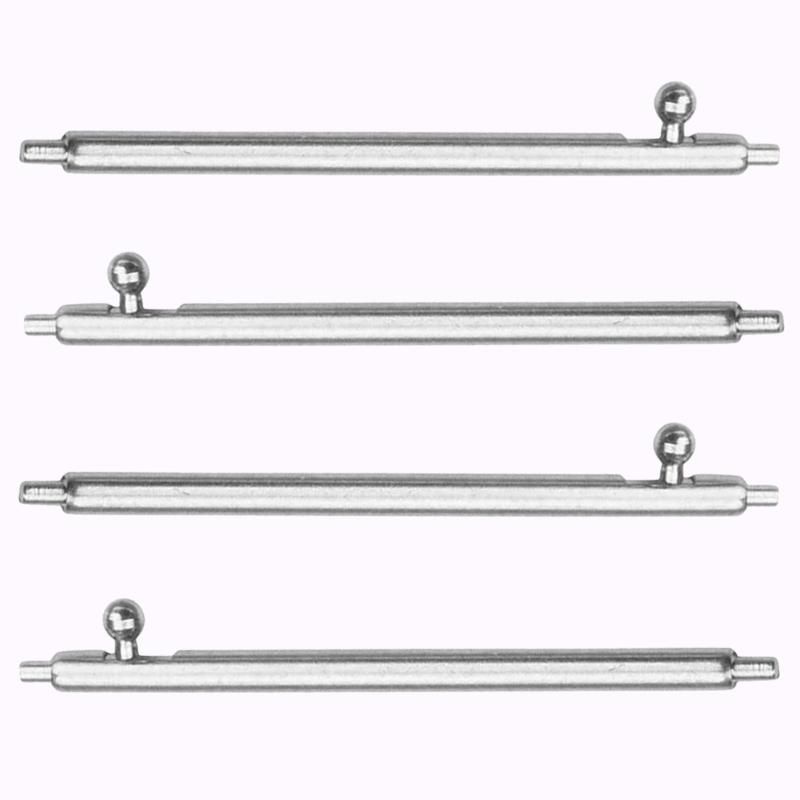CeiBand] 22mm 4本 時計ベルト ステンレススチール バネ棒 18mm