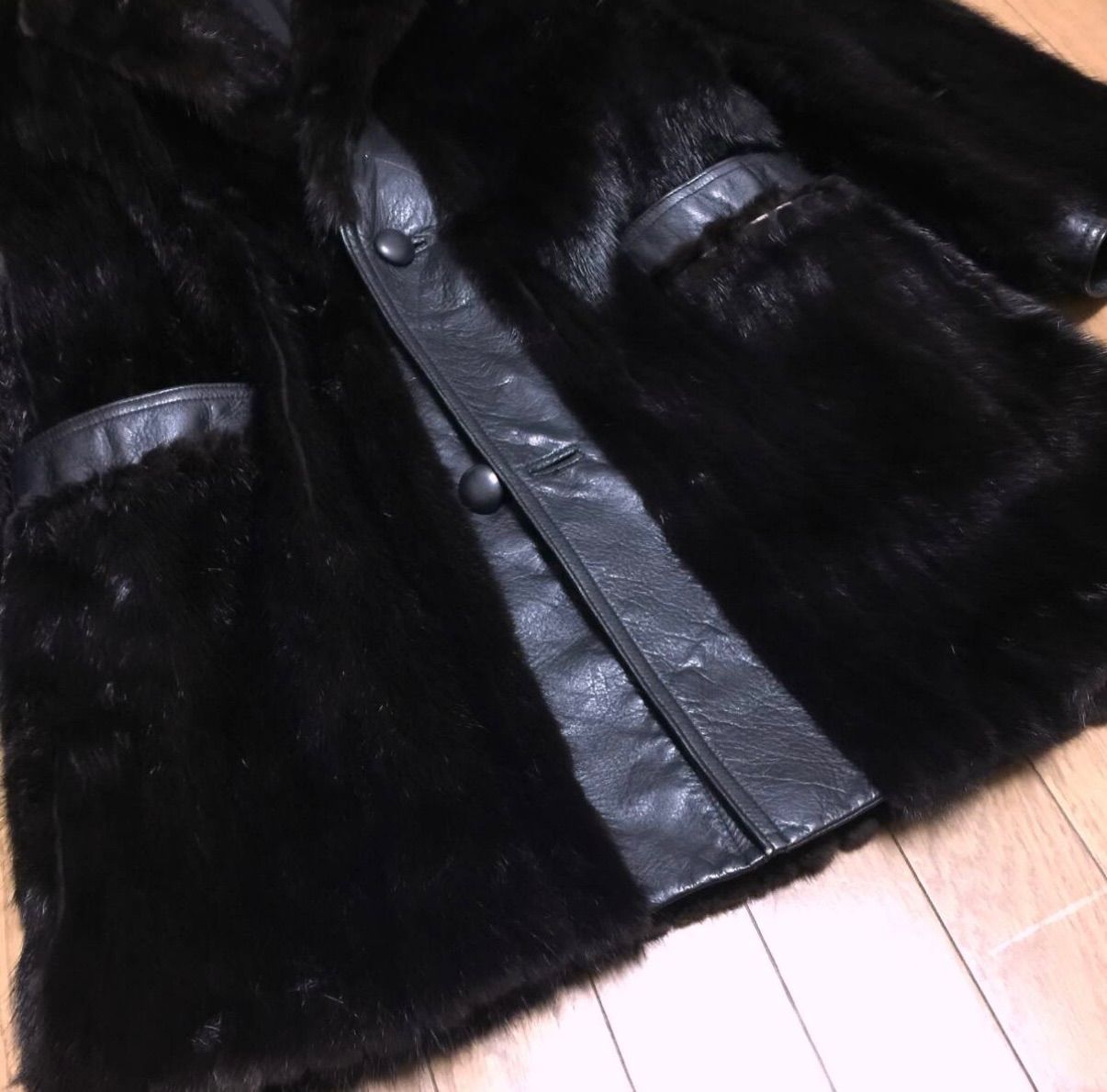 レザー切り替え サイズL