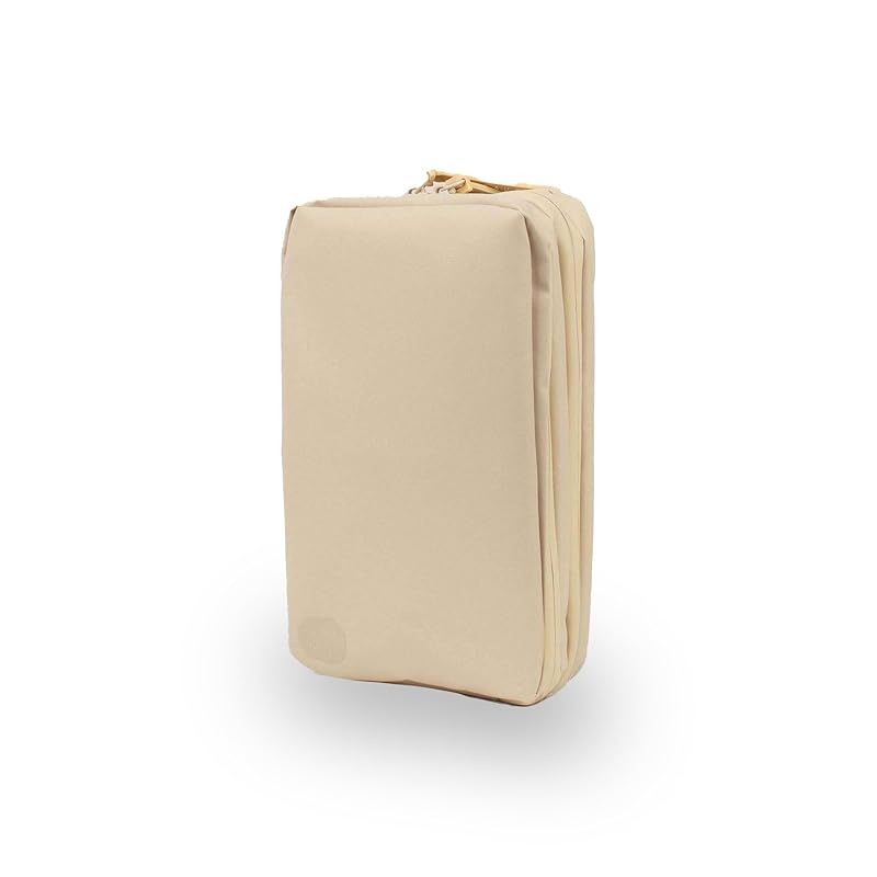 GRAVELトラベルポーチMAX 6L特大容量 サンド ヘアアイロンやシェーバー収納可 １ヶ月以上のトラベルに 1