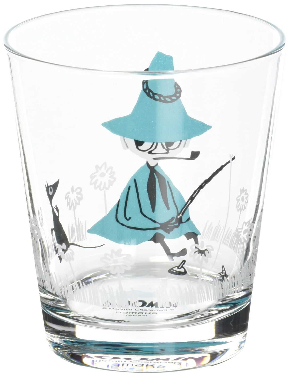 【特価商品】山加商店 MOOMIN (ムーミン) 「 kuppi (クッピ) 」 ガラス タンブラー スナフキン 容量約260ml ムーミン グッズ 北欧 母の日 プレゼント 食器 ギフト 結婚祝い 日本製 MM3503-813