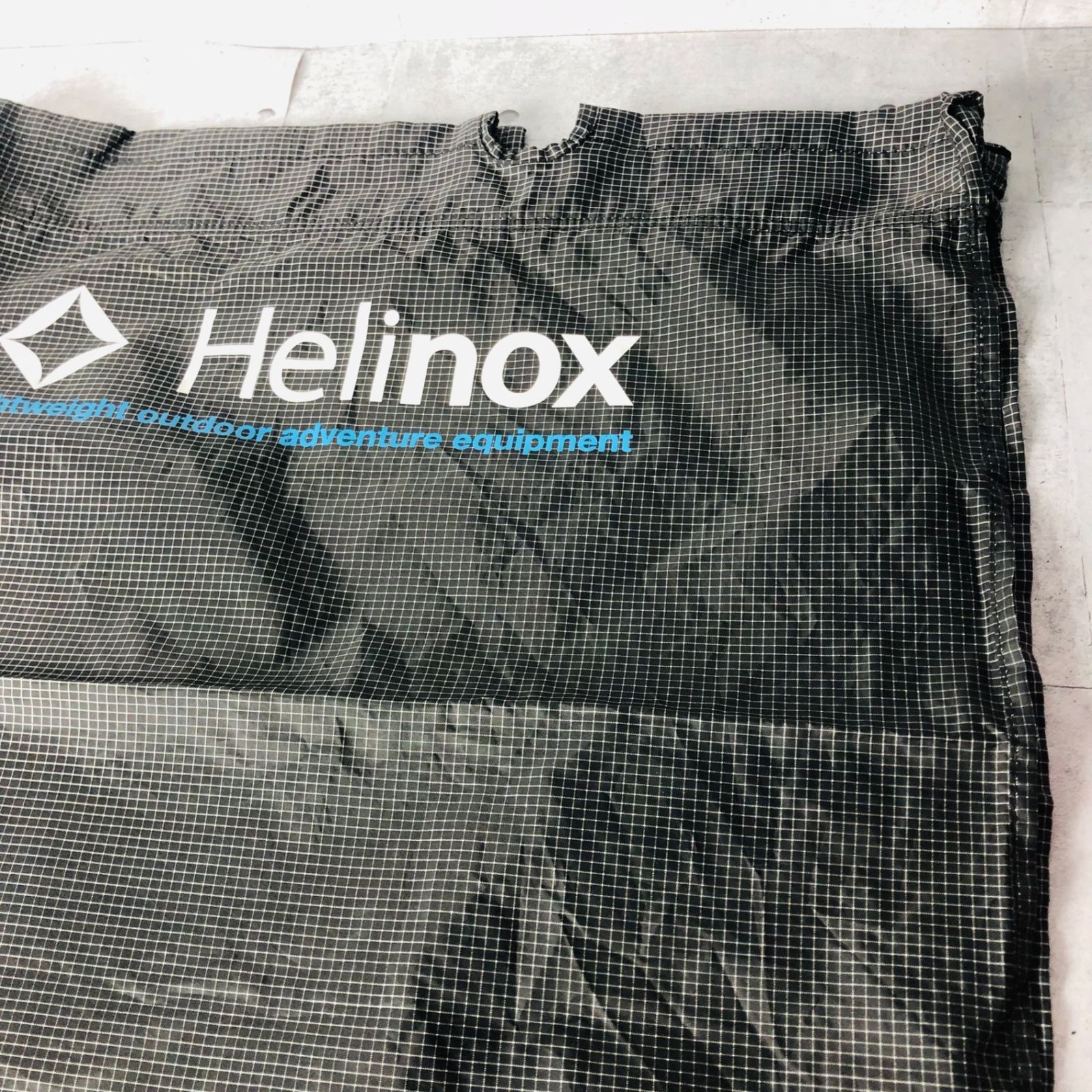 アウトドアベッド/1人用/ソロ/ツーリング/黒/ブラック/ヘリノックス