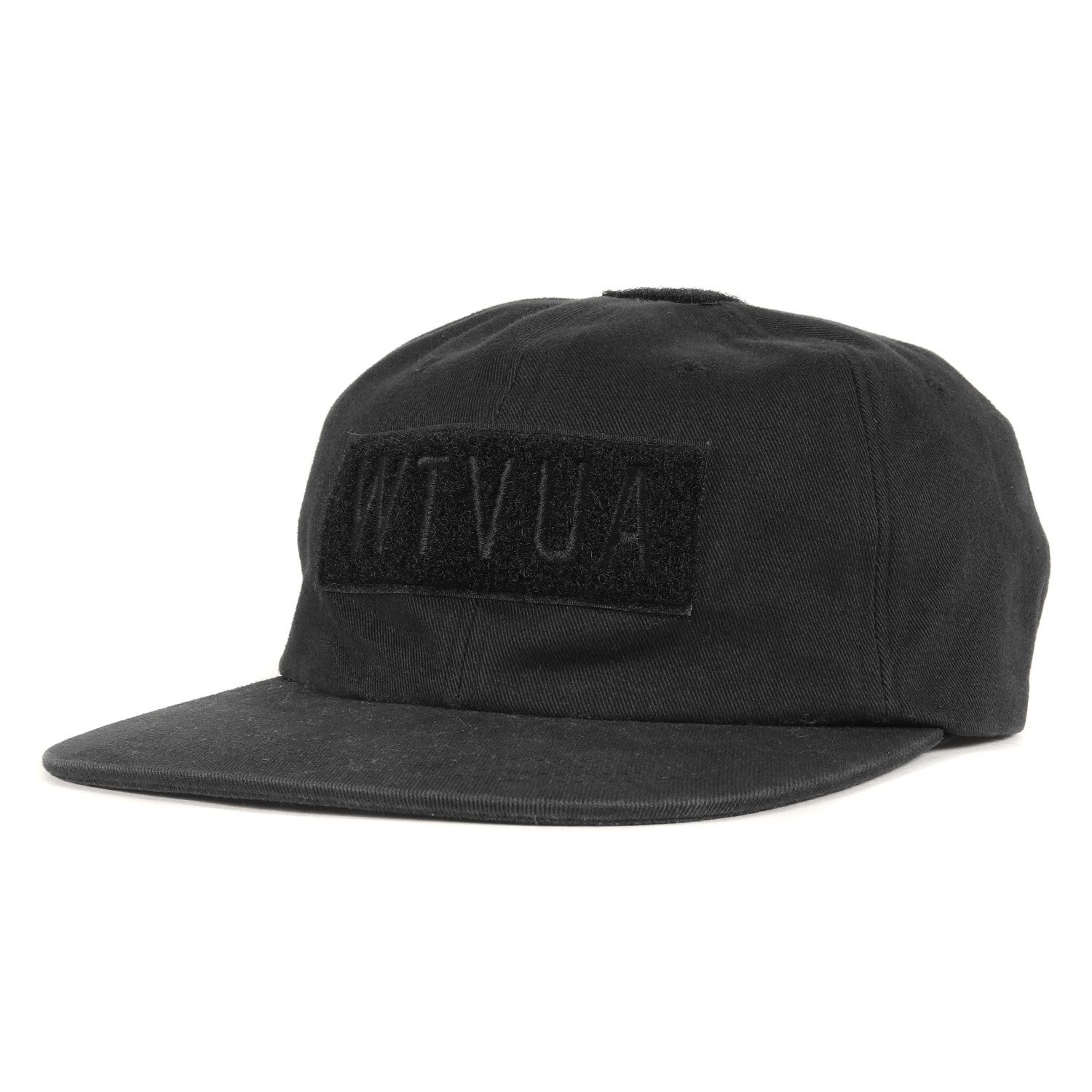 美品 WTAPS ダブルタップス キャップ ワッペンロゴ 6パネル キャップ 