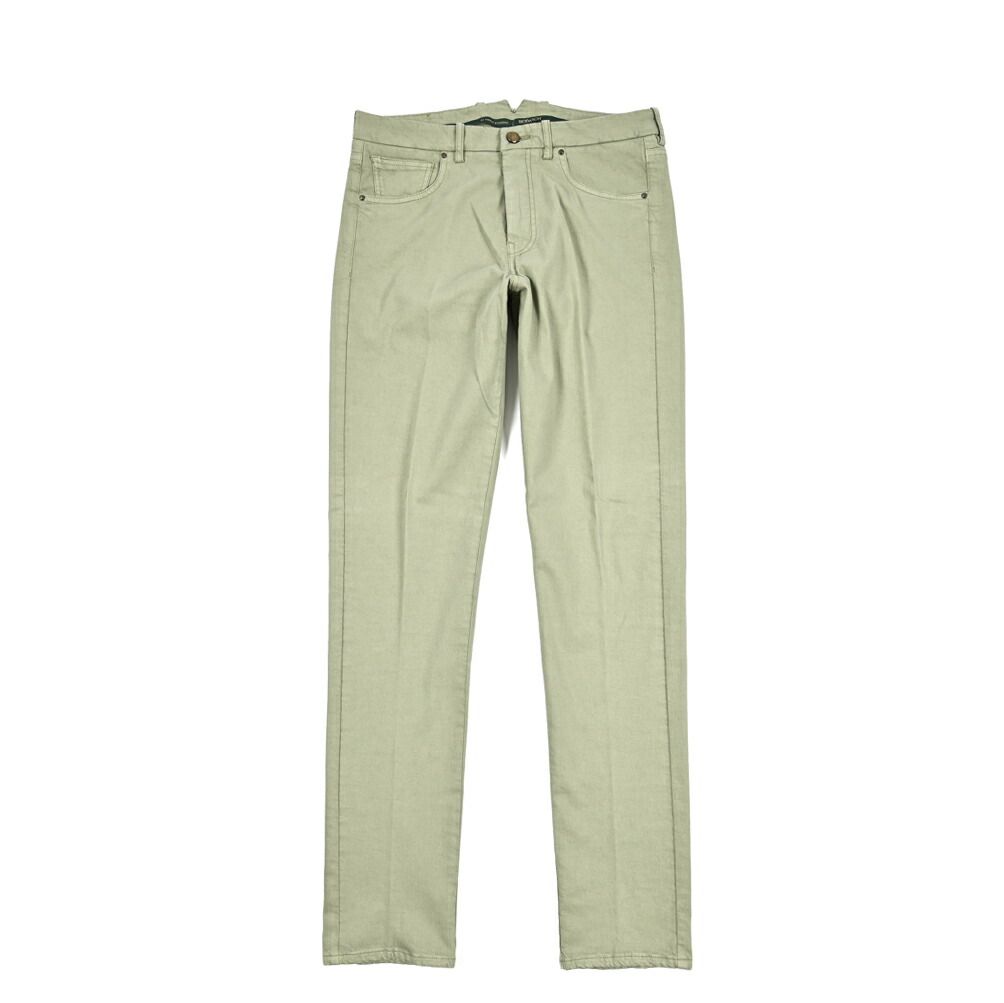 【新品・54サイズ・イタリア製】ベルウィッチ　リヨセル混 綿ストレッチパンツ 13051003039-11.jpg