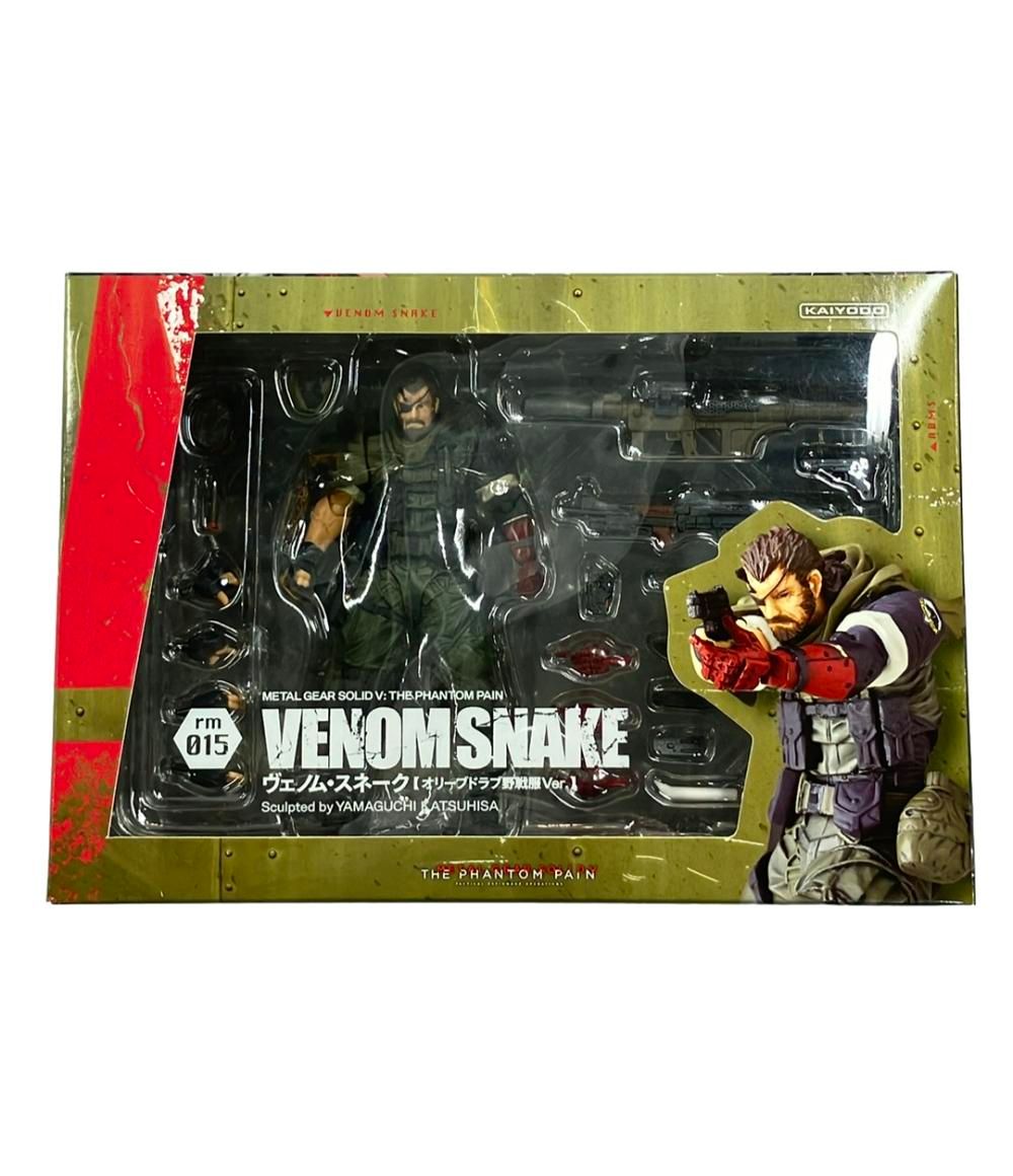 メタルギアソリッド5　ヴェノムスネーク　フィギュア　オリーブドラブ野戦服　海洋堂 マイクロヤマグチ／リボルミニ】 rm-012 MGSⅤ:TPP ヴェノム