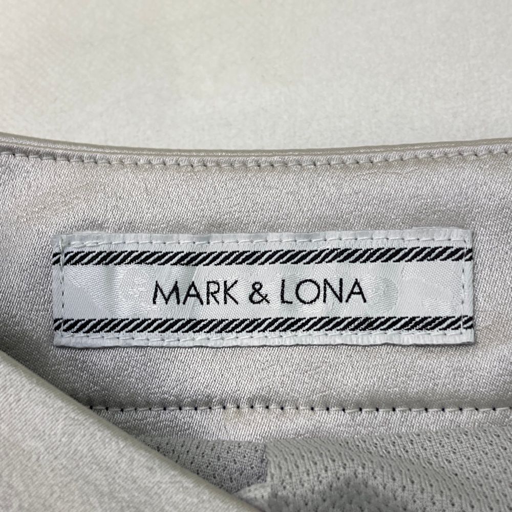 サイズ：M MARK&amp;LONA マークアンドロナ  スカート 星柄 ネイビー系 [240001264671] ゴルフウェア レディース ストスト サイズ：M MARK&LONA マークアンドロナ スカート 星柄 ネイビー