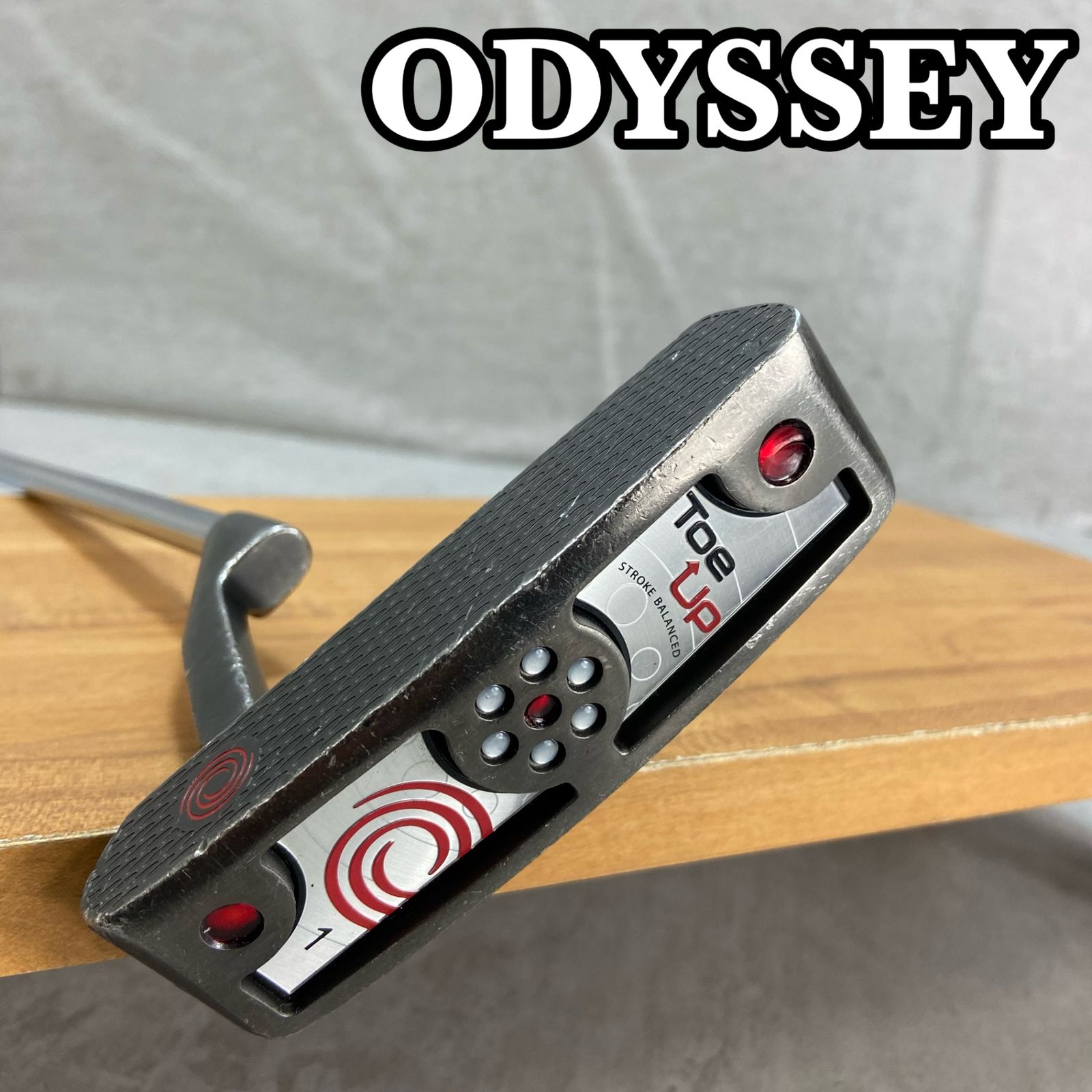 レフティー オデッセイ トウアップ 1 メンズゴルフ パター 左利き用 ODYSSEY Toe up