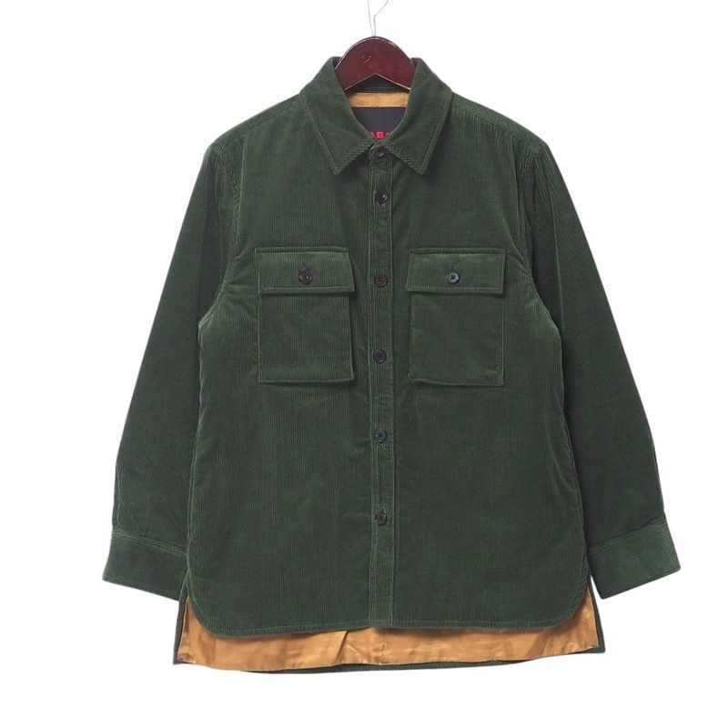 CABaN キャバン トゥモローランド ジャケット サイズＬ コットンコーデュロイ 中綿入りオーバーシャツジャケット オーバーサイズ ブランド古着 20251226|RA2780
