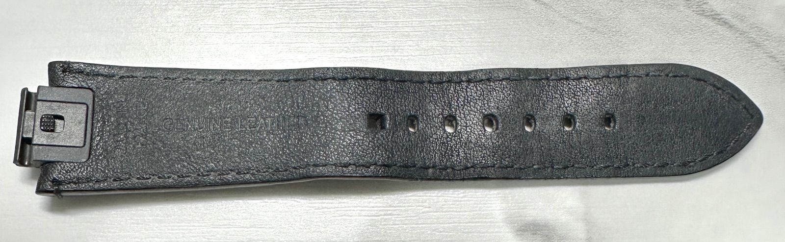 ルイヴィトン タンブール ホライゾン レザーベルト モノグラム 　取付幅12mm ルイヴィトン タンブール ホライゾン レザーベルト モノグラム