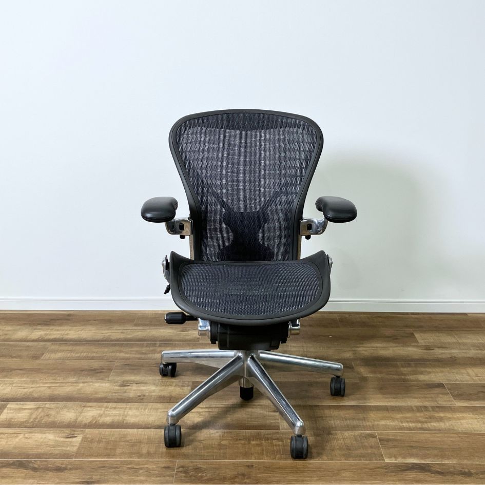 訳アリ】Herman Miller AERON CHAIR GMFS373○Herman Miller