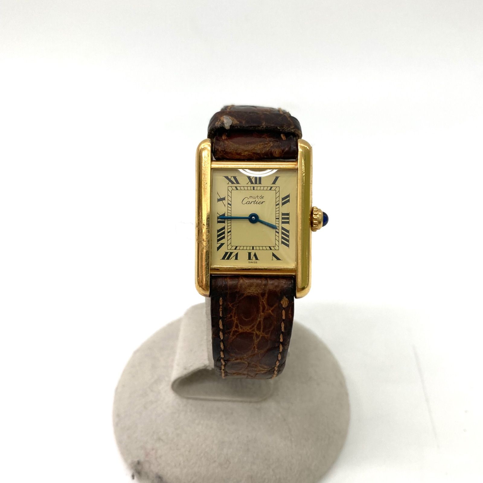Cartier】カルティエ ヴェルメイユ VERMEIL マストタンク ゴールド 