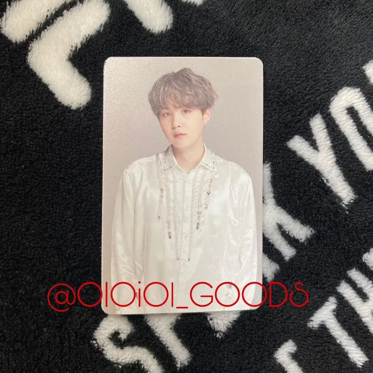 防弾少年団 SPEAK YOURSELF シュガ(SUGA・ユンギ) フォトカード トレカ 