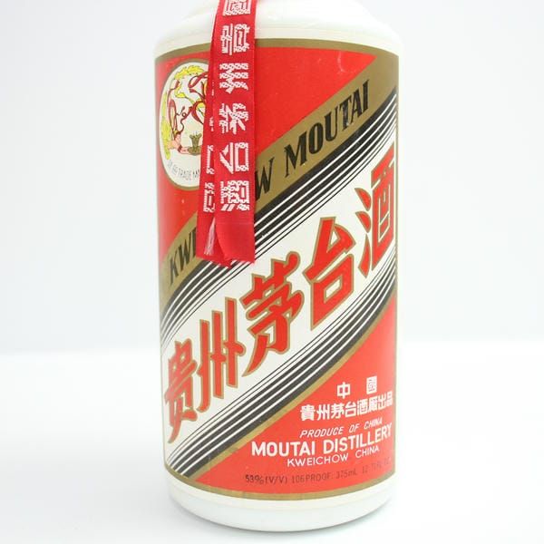 貴州茅台酒（マオタイ酒）天女ラベル 1993 53％ 375ml（重量