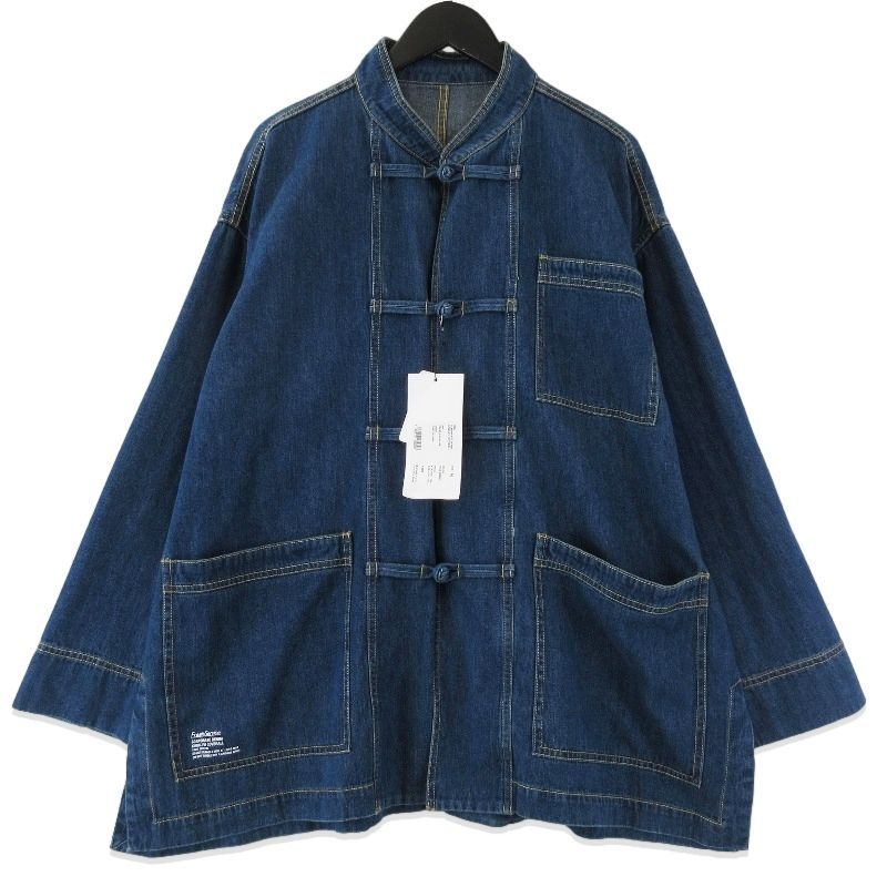♥ FreshService フレッシュサービス CORPORATE DENIM KUNG-FU COVERALL FSC251-20172FB インディゴ M タグ付き 71013723