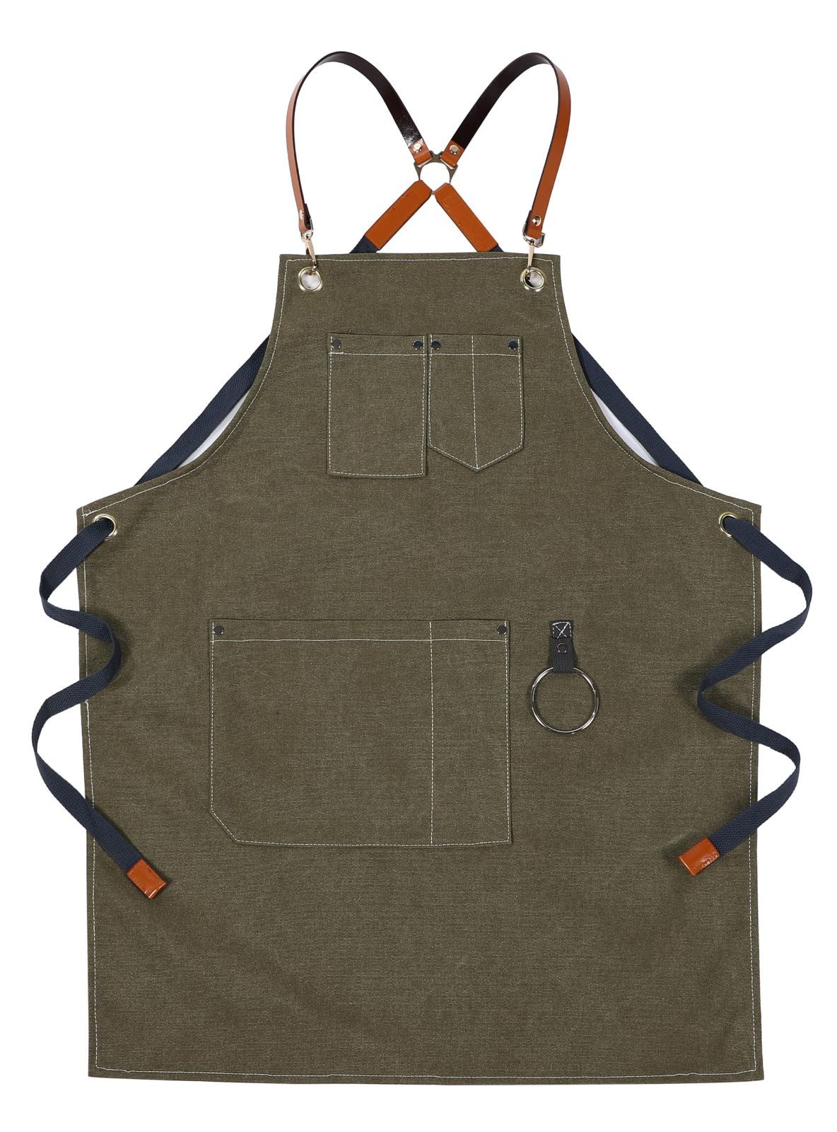 新着商品】エプロン メンズ 【厚手キャンバス】 美容師 DIY