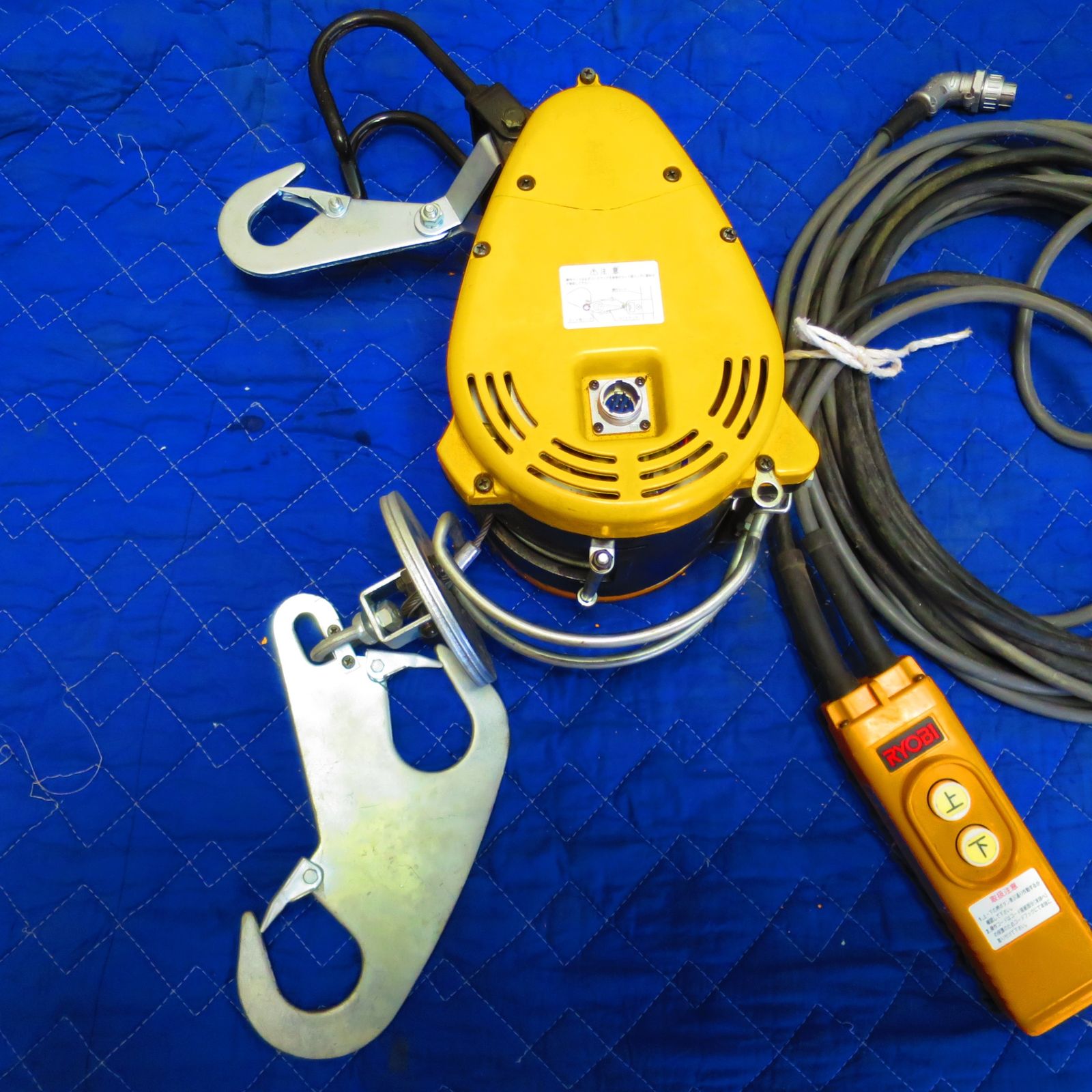 送料無料] ☆RYOBI リョービ 電動 ウインチ WI-61C 電動 工具 ウィンチ 