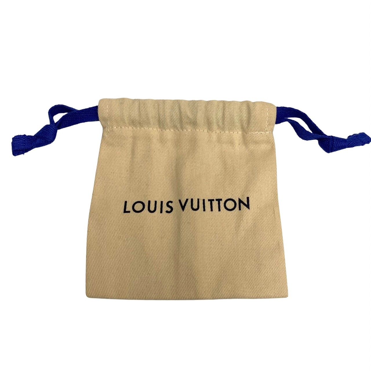 極 美品 保存袋付 LOUIS VUITTON ルイヴィトン エセンシャル V ロゴ チェーン ネックレス ペンダント アクセサリー ゴールド  72361