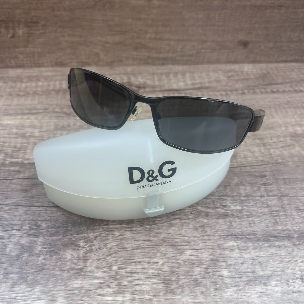 ドルチェ&ガッバーナ D&G 2124 G33 サングラス ブラック ケース付き