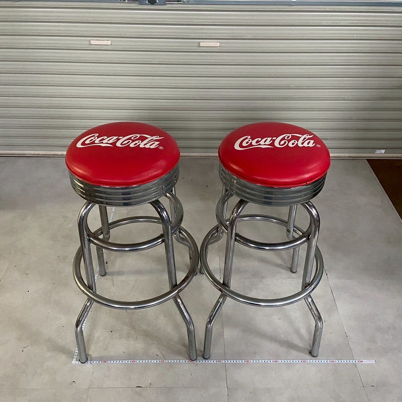 コカコーラ 椅子 Coca-Cola 椅子 レトロ 丸 円 チェア バースツール