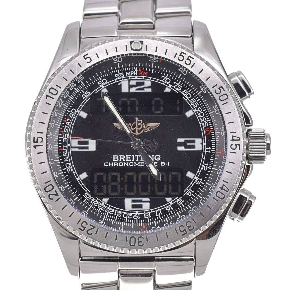 ブライトリング BREITLING A78362 プロフェッショナル B-1 アナログ|デジタル クォーツ メンズ 保証書付き M 140094
