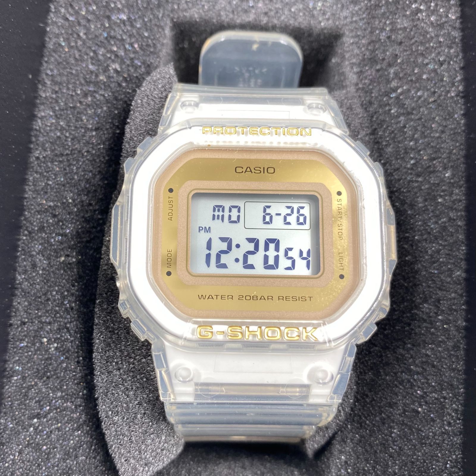 CASIO G-SHOCK GMD-S5600SG-7JF クリアxゴールド - メルカリ