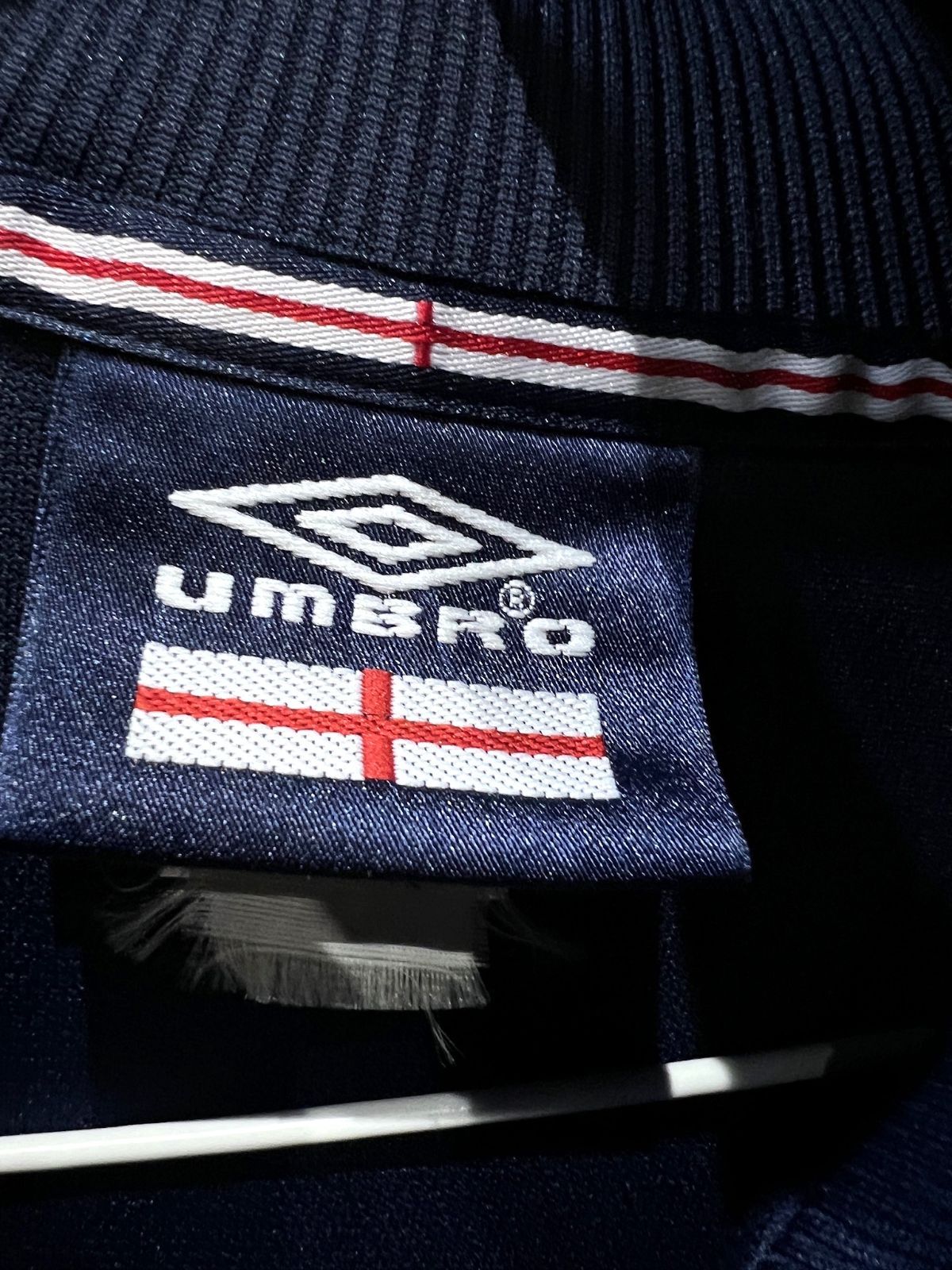 UMBRO イングランド代表　トラックジャケット　ジャージ 00s umbro アンブロ イングランド代表 トラックジャケット
