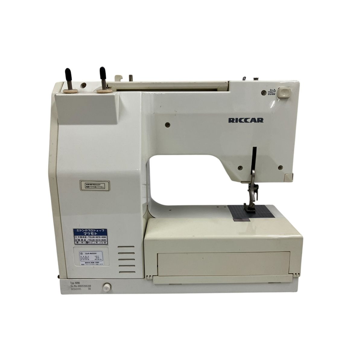 RICCAR Holidaynu 1090 リッカー ホリデーヌ ミシン ジャンク O10376979 WWW_KANDAIZUMI_COM